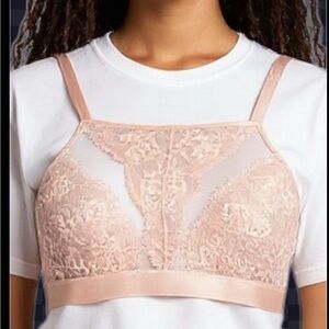 Soma Lace Bandeau in Soft Pink